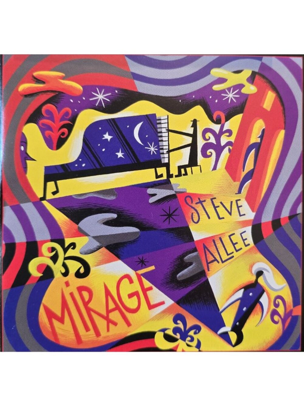 Steve Allee Mirage Jazz CD 1997 Music 11 tracks with songs like Smooth T   38006